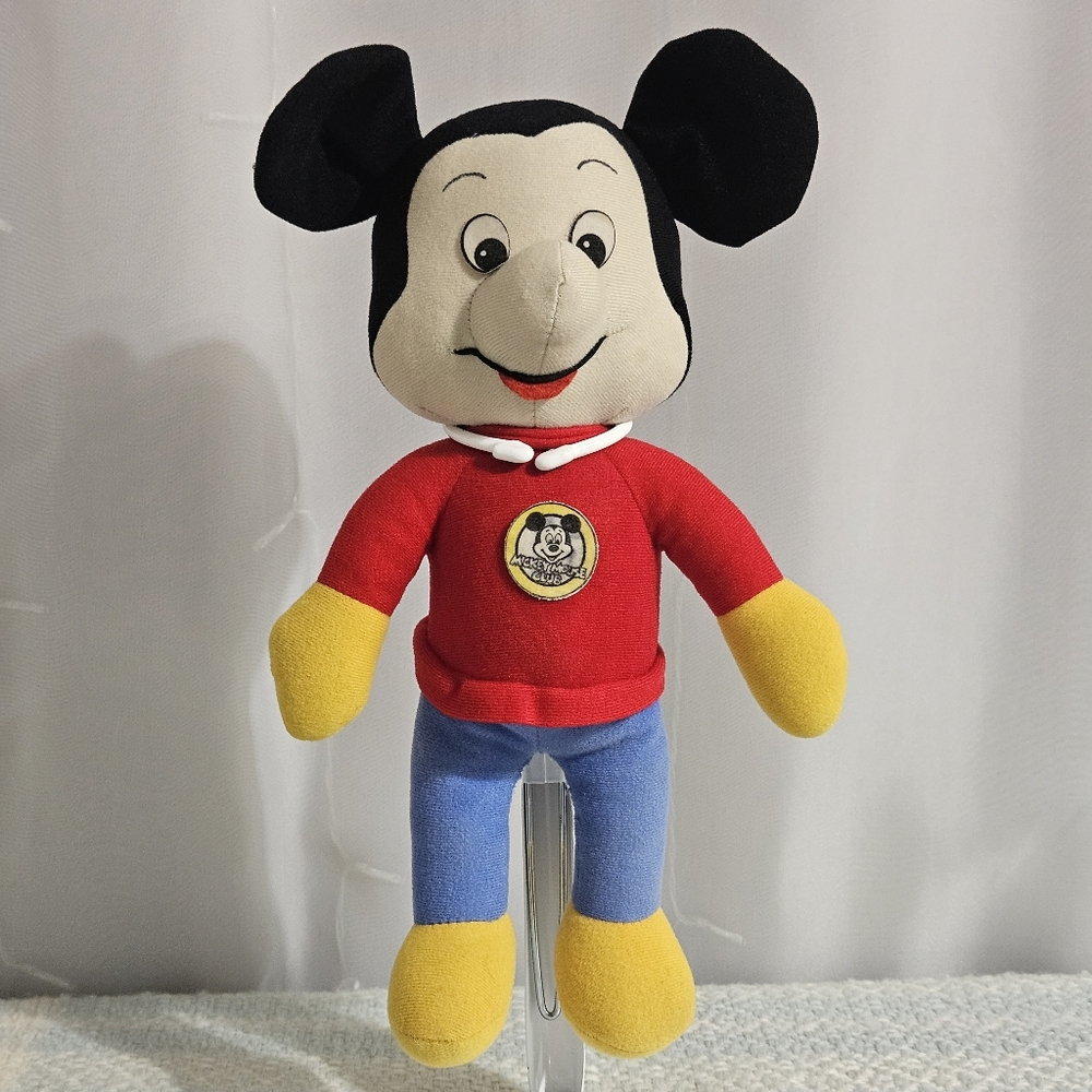 Disney - Vintage Mickey Mouse Club Mickey Plush Doll - 1976